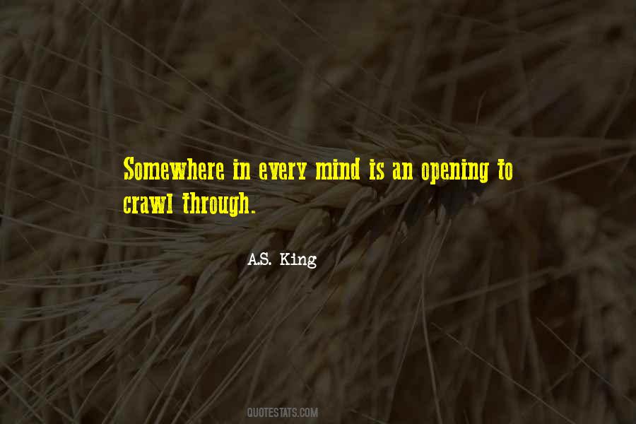 Quotes About Opening Mind #651466