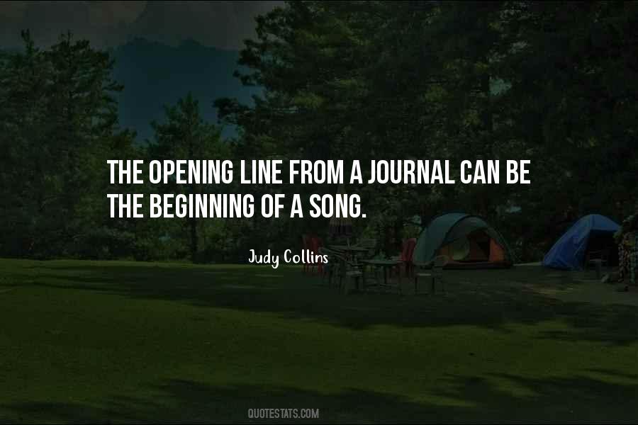 Quotes About Opening Lines #1304904