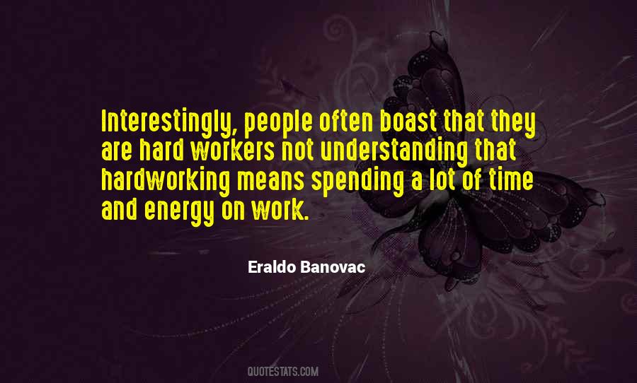 Quotes About Time And Work #13499