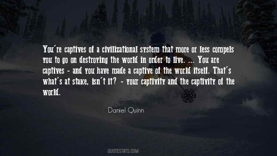 Quotes About Captivity #1016057