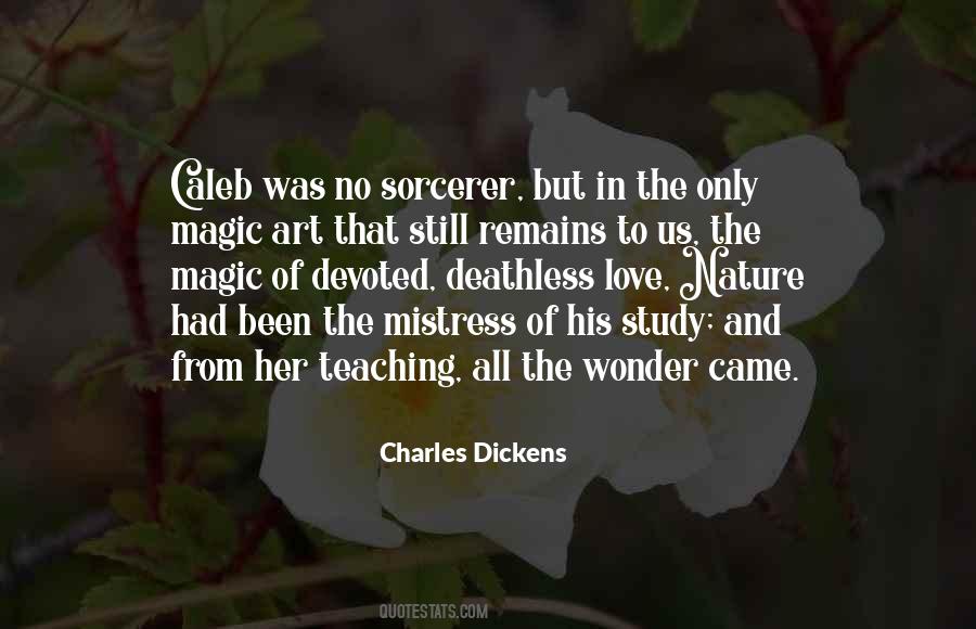 Quotes About Magic And Nature #1106107