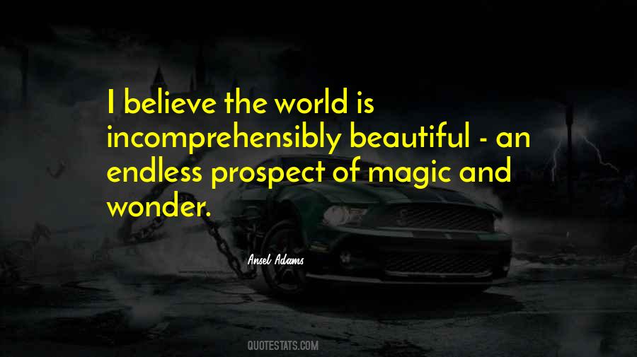 Quotes About Magic And Nature #663826