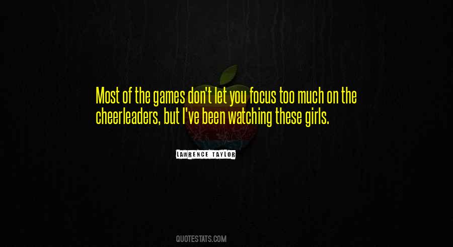 Quotes About Cheerleaders #1691042