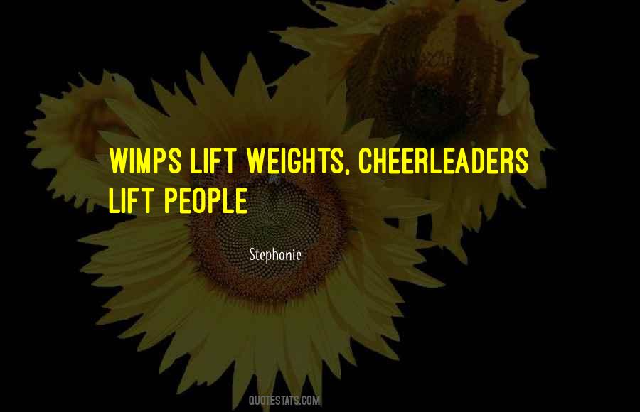 Quotes About Cheerleaders #1694942