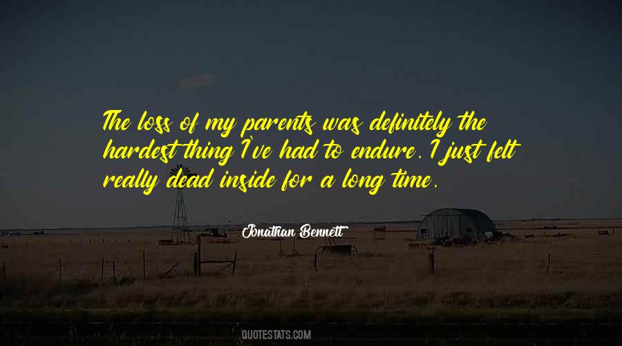 Quotes About Loss Parents #1854360