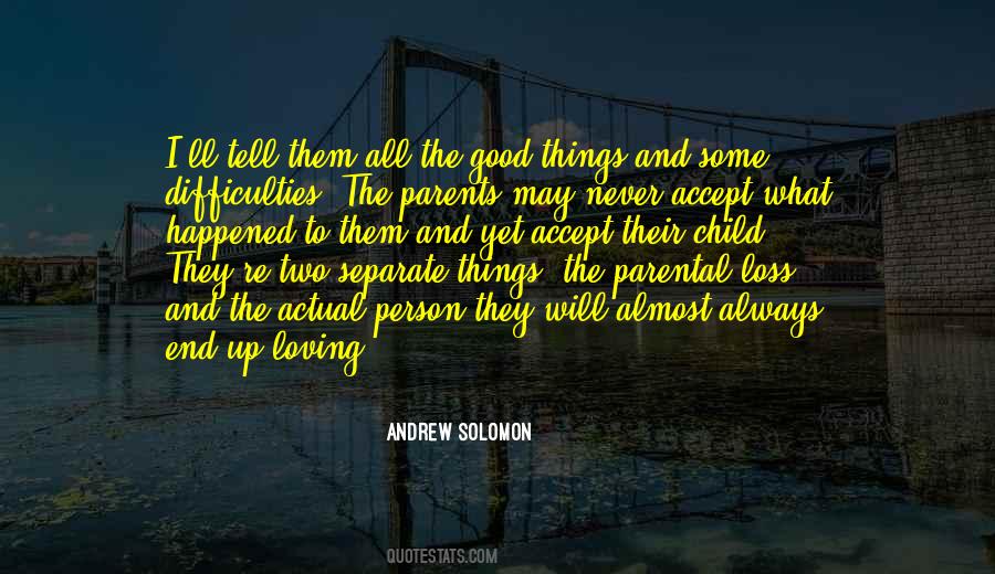Quotes About Loss Parents #792962