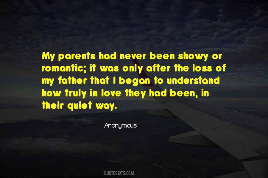 Quotes About Loss Parents #94110