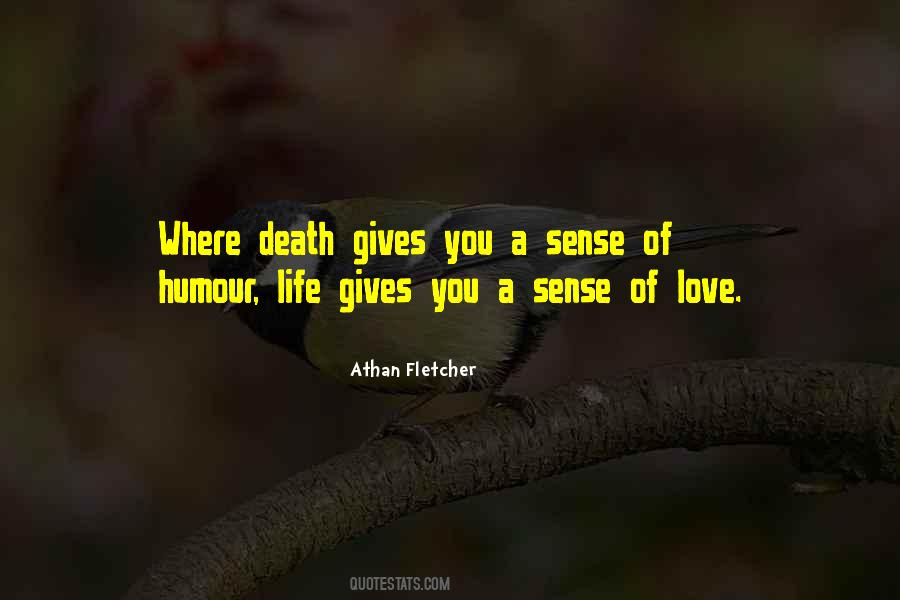 Sense Of Love Quotes #1228777