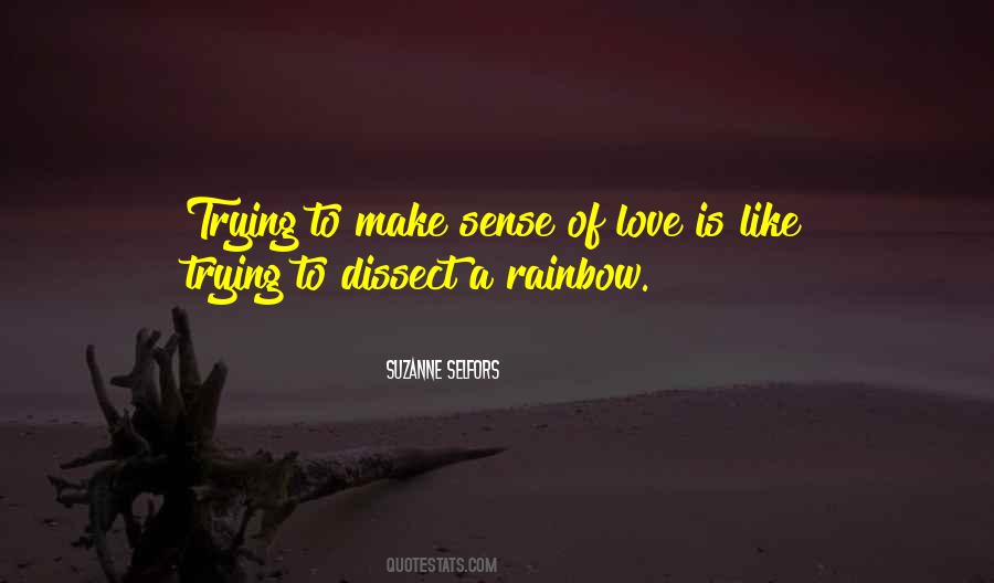 Sense Of Love Quotes #733265