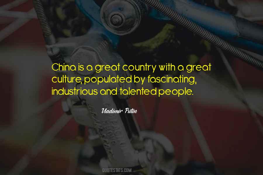 Quotes About China #1597682