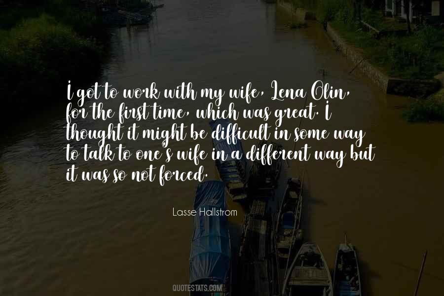 Quotes About A Great Wife #1196197
