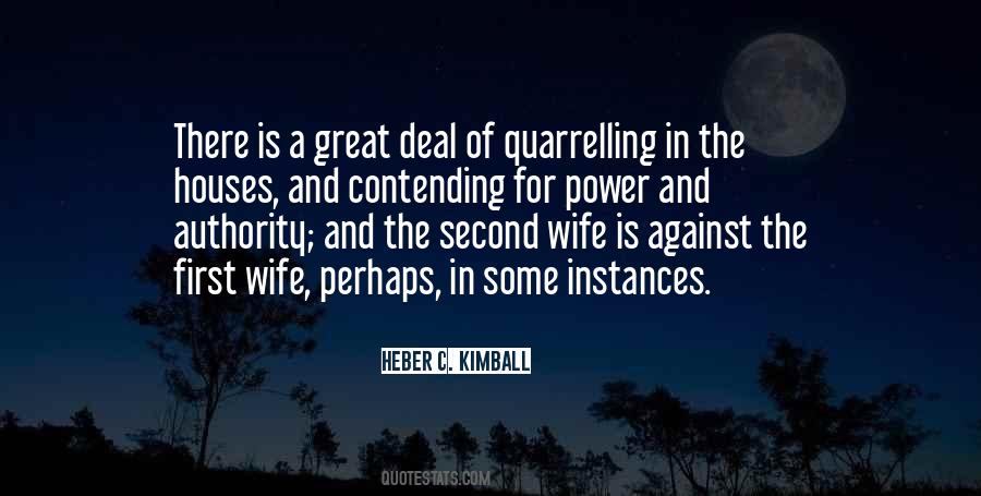 Quotes About A Great Wife #1301299