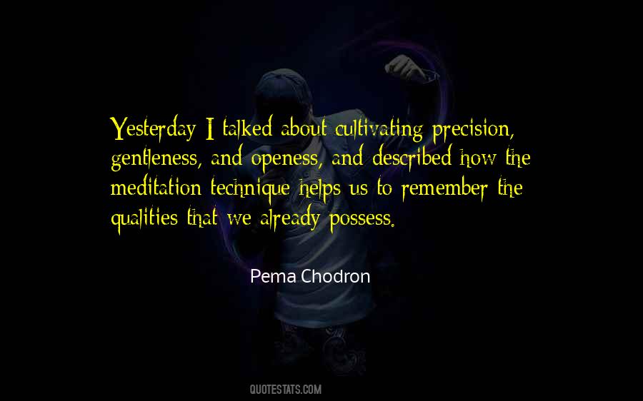 Quotes About Openess #433788
