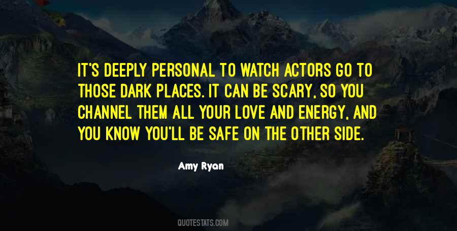 Quotes About Safe Places #1751254