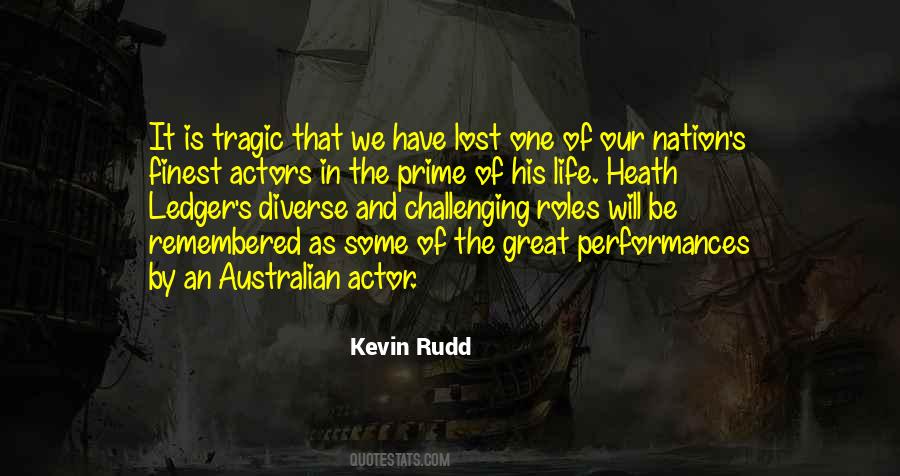 Quotes About Great Performances #62109