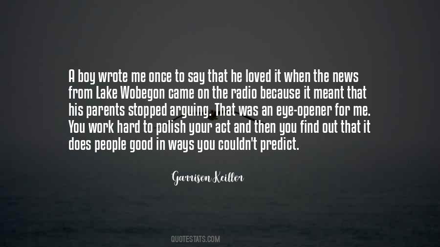 Quotes About Opener #1472370