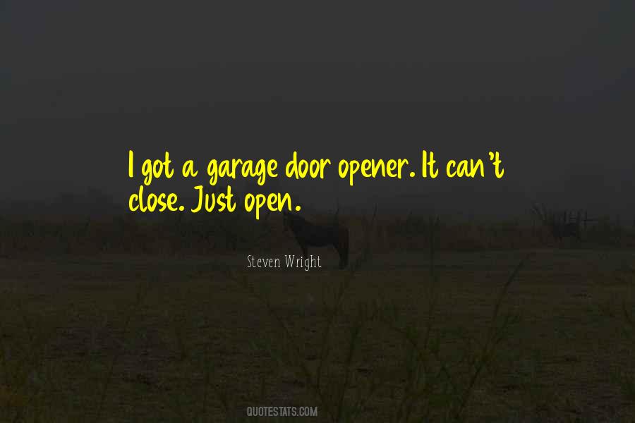 Quotes About Opener #660033