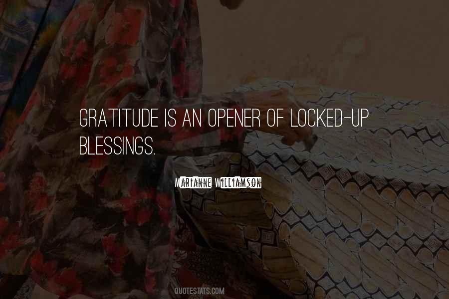 Quotes About Opener #782470