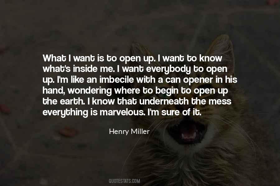 Quotes About Opener #978228