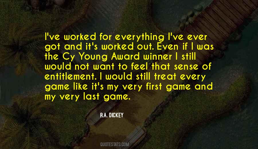 Quotes About Your Last Game #623513