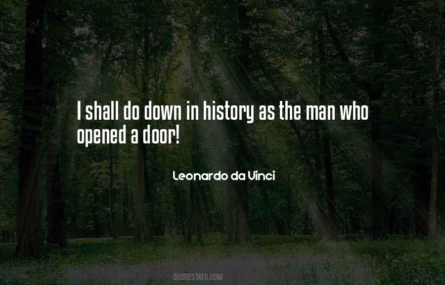 Quotes About Opened Doors #283849