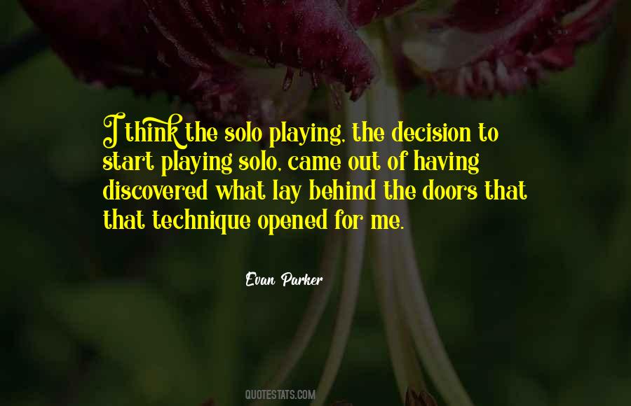 Quotes About Opened Doors #517856