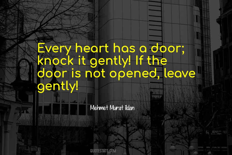 Quotes About Opened Doors #633730