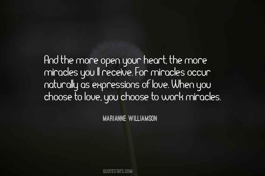 Quotes About Open Your Heart To Love #942844