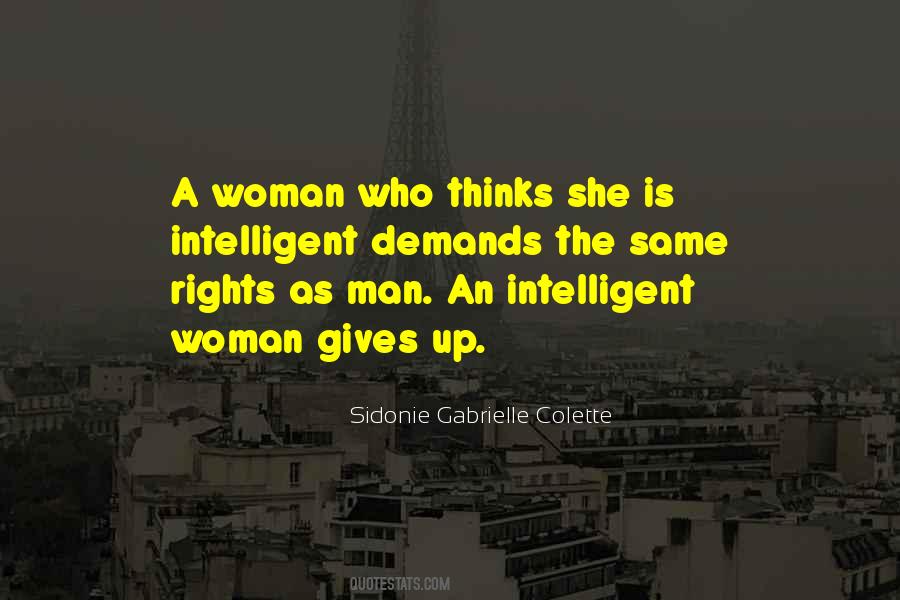 Quotes About An Intelligent Woman #1174338