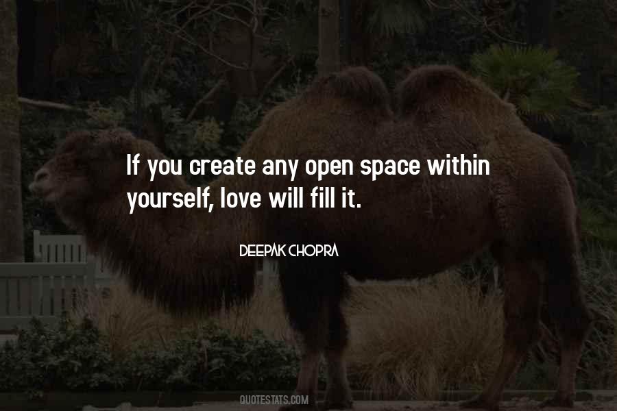 Quotes About Open Space #1811298