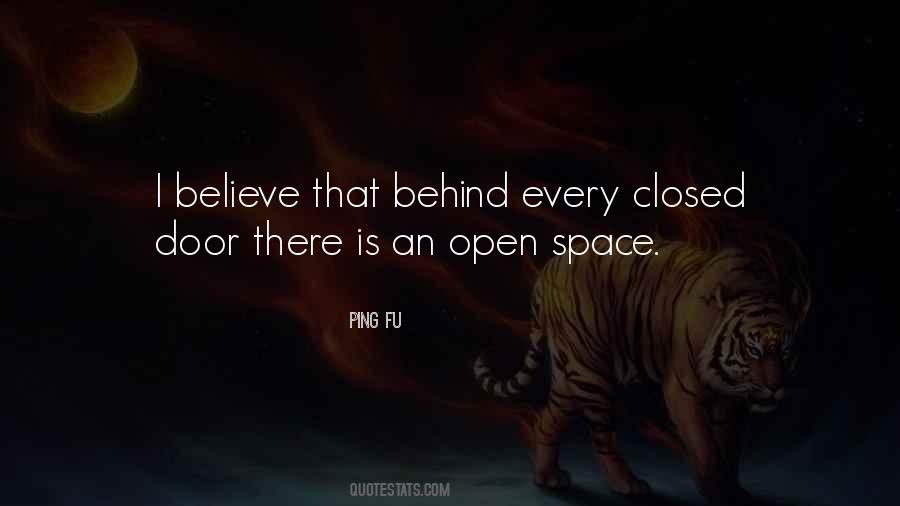 Quotes About Open Space #1829874