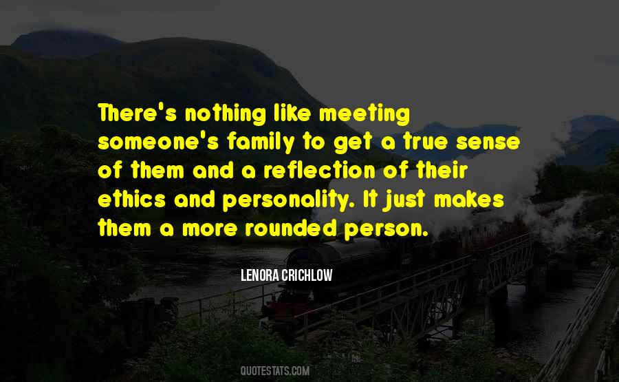 Quotes About Meeting The Family #1078293