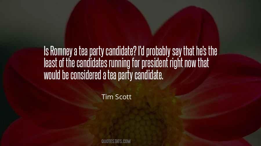 Quotes About A Tea Party #88263