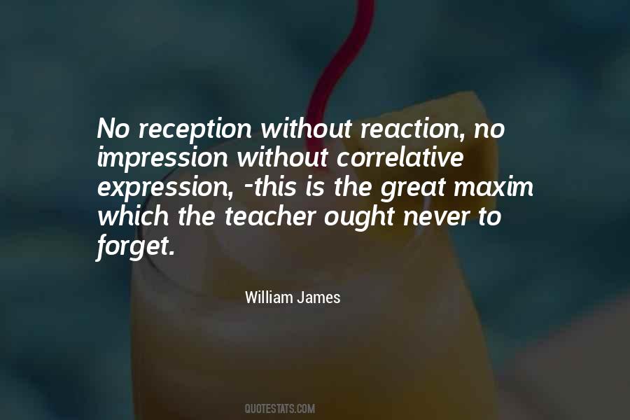 Quotes About Reception #46880