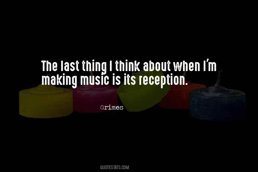 Quotes About Reception #585058