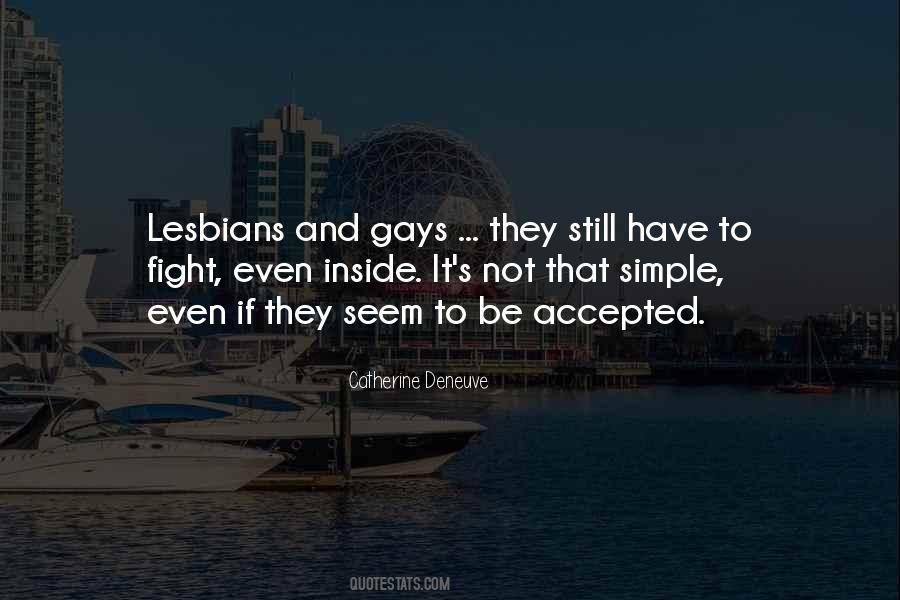 Gays And Lesbians Quotes #1613563