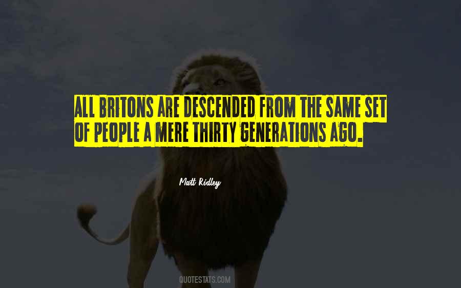 Quotes About Britons #462785