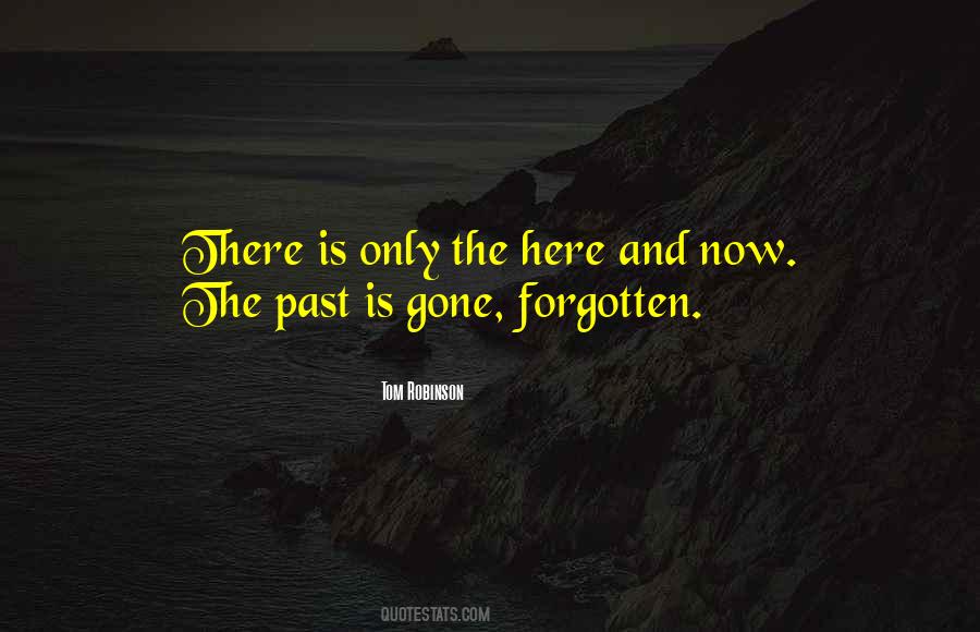 Quotes About Past Is Gone #1666394