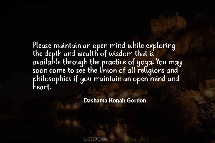 Quotes About Open Mind Open Heart #15575