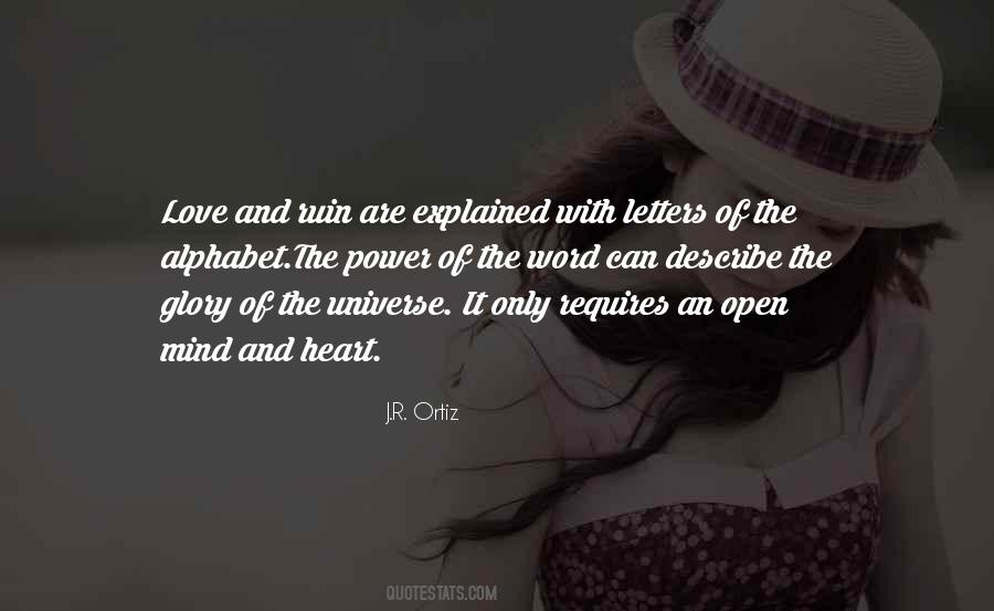 Quotes About Open Mind Open Heart #52249