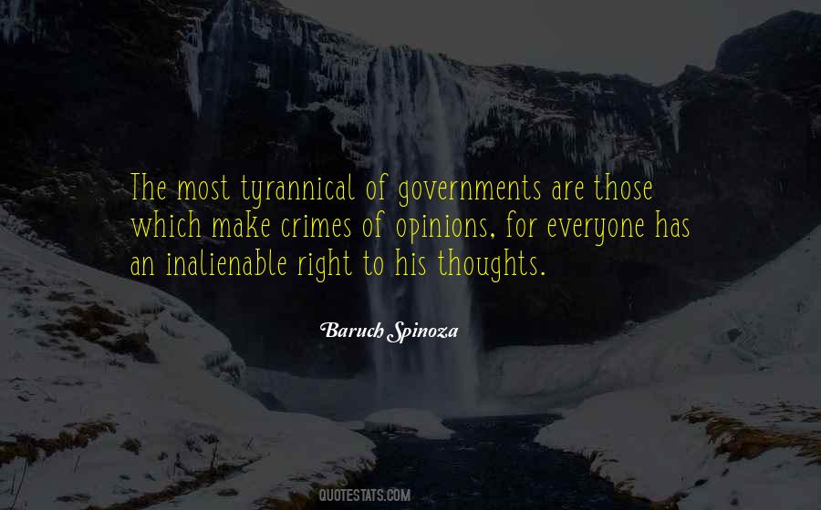 Quotes About Tyrannical Governments #3460