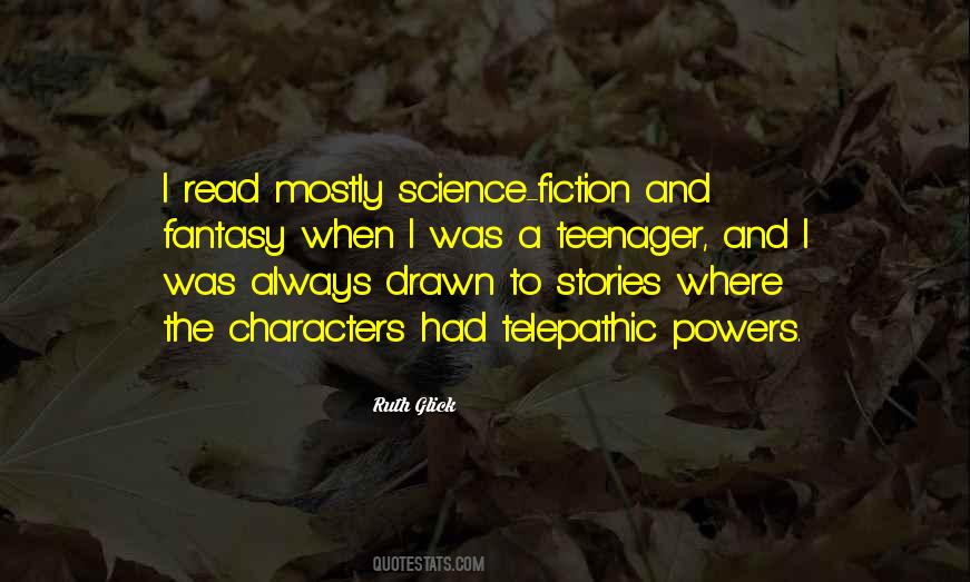 Quotes About Science Fiction And Fantasy #1536732