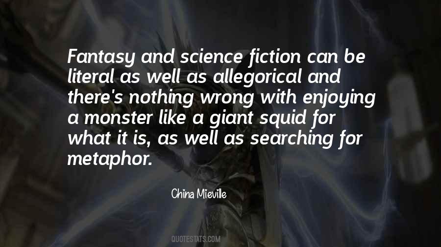 Quotes About Science Fiction And Fantasy #161699