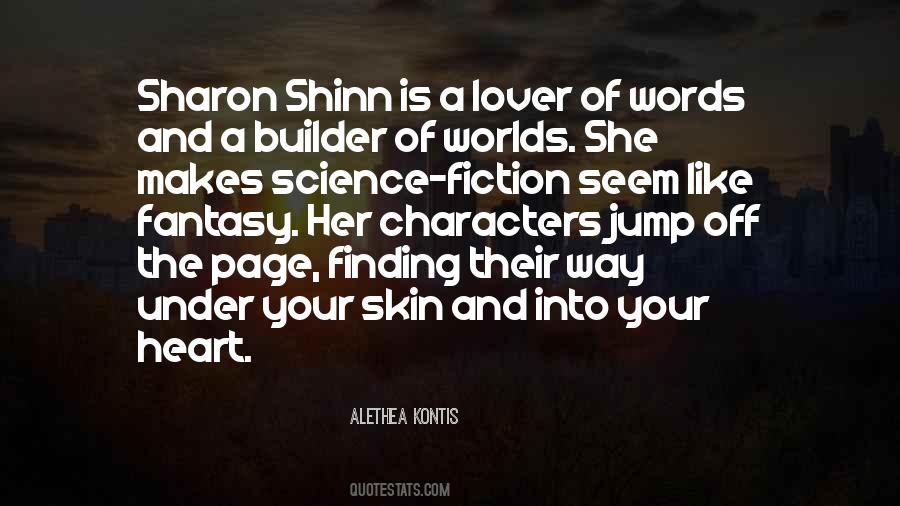 Quotes About Science Fiction And Fantasy #182539