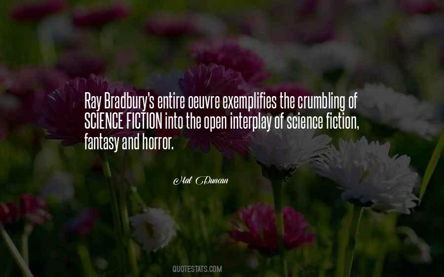 Quotes About Science Fiction And Fantasy #830387