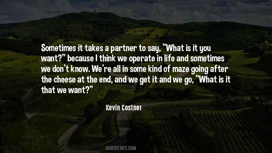 Quotes About A Life Partner #1227215