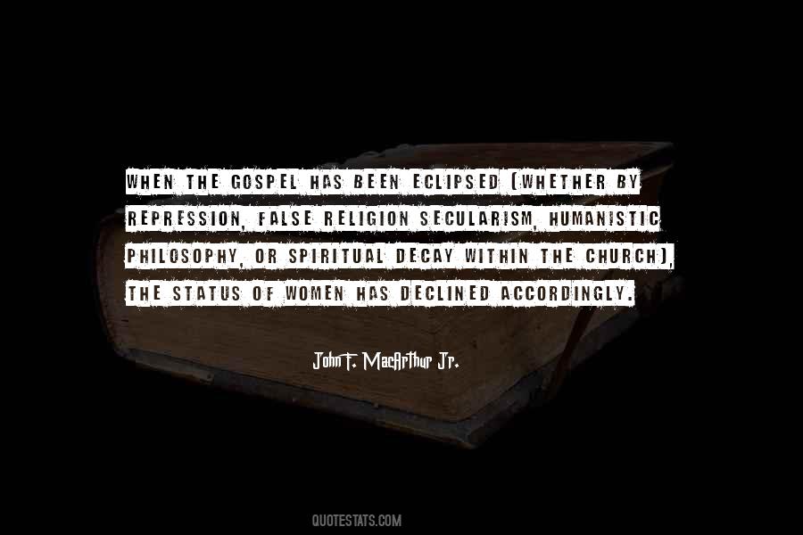 Spiritual Decay Quotes #1694590
