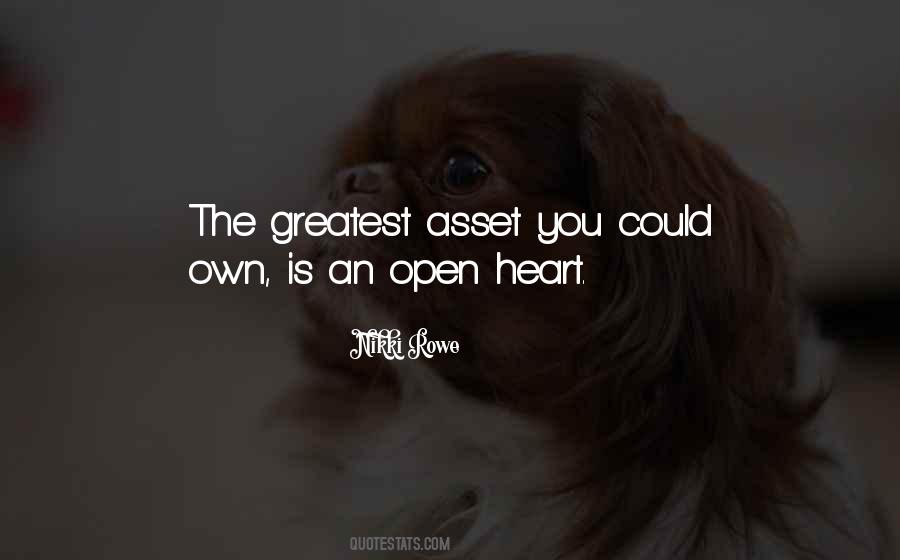 Quotes About Open Heart #1113823