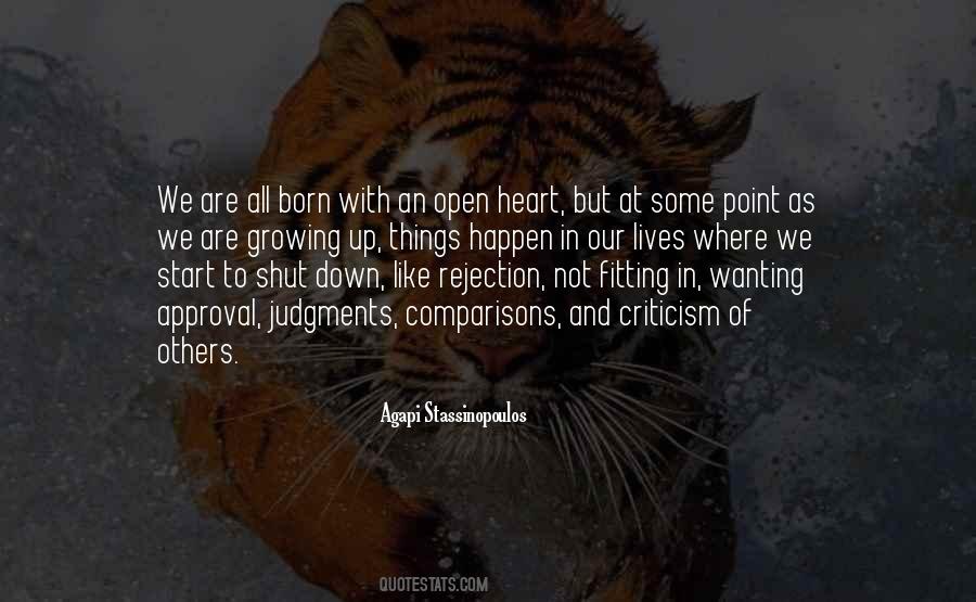 Quotes About Open Heart #137873