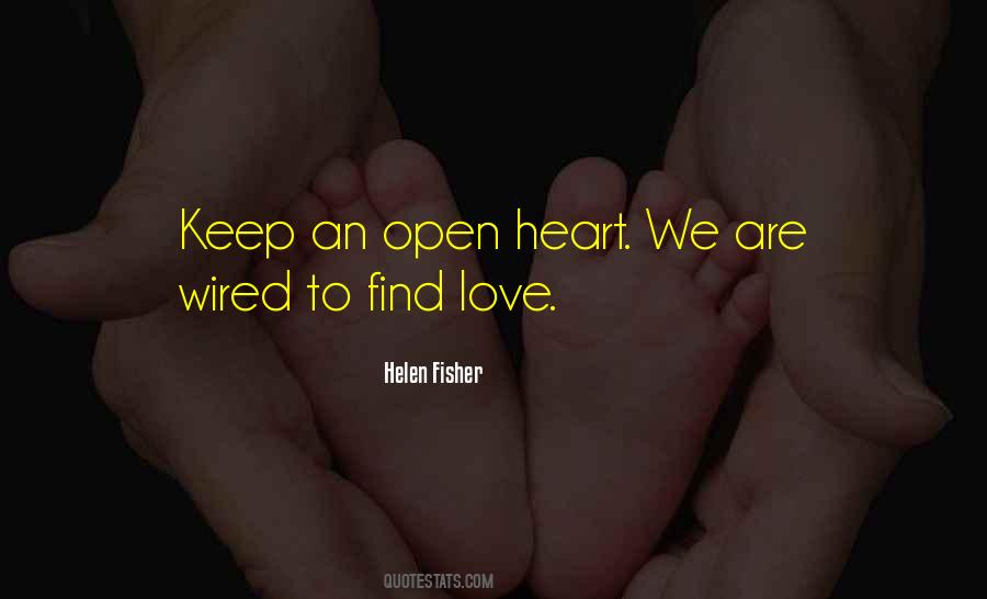 Quotes About Open Heart #1681924